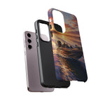 Sunset Bass Fishing Boat phone case | Tough Cover