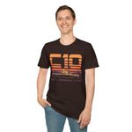 C10 Retro Sunset Truck T-Shirt Classic Chevy Pickup Graphic Tee
