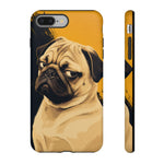 Pug Side Eye Phone Case Funny Dog Lover Gift