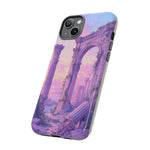 Roman Ruins Pastel Sky Vaporwave Art Tough Phone Case