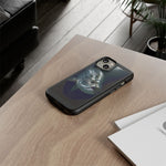 Tarpon Fishing Phone Case, Saltwater Portrait Black Cover, Gift