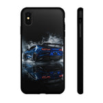Camaro ZL1 Phone Case, Blue Track Smoke Studio Cover