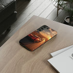 C8 Desert Highway Sunset Phone Case Tough Case for Corvette Drivers