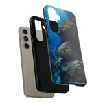 Grouper Reef Phone Case, Sunbeam Ledge Marine Art Tough Cover