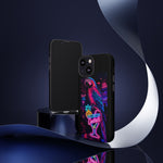 Neon Parrot Cocktails phone case | Tough Cases