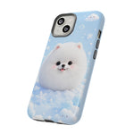 Samoyed Kawaii Snowball Chibi Pet Dog Breed Art Tough Phone Case