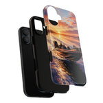 Sunset Bass Fishing Boat phone case | Tough Cover