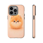 Pomeranian Kawaii Puffball Chibi Pet Dog Art Tough Phone Case