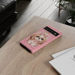 Shih Tzu Princess Kawaii Chibi Puppy Pet Dog Art Tough Phone Case