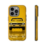 Nova SS Phone Case Yellow, Classic 70s Muscle Car Cover, Gift for Him