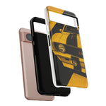 Z28 Yellow Camaro Retro Poster Tough Phone Case