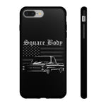 C10 Square Body Truck Phone Case Featuring Classic Chevy Pickup Artwork