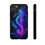 Neon Seahorse Phone Case | Tough Protective Case