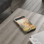 Akita under Cherry Blossoms Dog Breed Phone Case