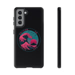 Great Dream Wave Circular Badge Vaporwave Phone Case – Japanese Aesthetic