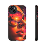 Sunset Reflection Sunglasses Retrowave 80s phone case