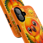 Sun Conure Kawaii Citrus Art Tough Phone Case