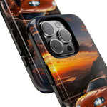 Supra MK4 Orange Touge Night JDM Speed Art Tough Phone Case