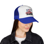 1979 Ford Bronco Trucker Cap Hat | Classic 4x4 USA Flag Off Road Mesh Snapback