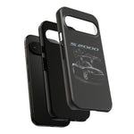 Black S2000 Roadster Collage JDM Tough Phone Case Cover Gift