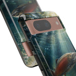 Salmon River Fishing Phone Case, Sunlit Current Cover