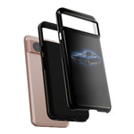 1963 Sting Ray Blue Glow Tough Phone Case Cover Gift Art