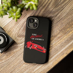 1991 Camaro Heartbeat Red Muscle Car Tough Phone Case Cover