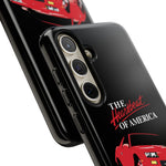 1991 Camaro Heartbeat Red Muscle Car Tough Phone Case Cover