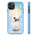 Cockatoo Kawaii White Crest Art Tough Phone Case