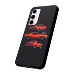 1969 Camaro SS Orange Triple View Muscle Car Tough Phone Case