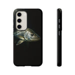 Snook Fishing Phone Case, Saltwater Portrait Black Cover, Gift