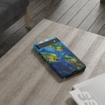 Mahi Mahi School Phone Case, Dorado Fish Frenzy Cover for Anglers