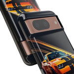 Challenger Widebody Orange Muscle Art Tough Phone Case