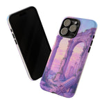 Roman Ruins Pastel Sky Vaporwave Art Tough Phone Case