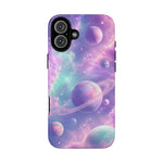 Pastel Galaxy Planet Vaporwave Art Tough Phone Case