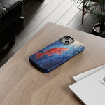 Red Snapper Fishing Phone Case Saltwater Angler Tough Gift