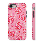Candy Swirl Lollipop Art Tough Phone Case