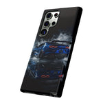 Camaro ZL1 Phone Case, Blue Track Smoke Studio Cover