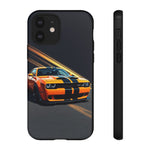 Challenger Widebody Orange Muscle Art Tough Phone Case