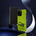Green Cuda Muscle Car phone case for Gear Heads