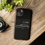 Z28 Camaro Phone Case Classic Muscle Car Patriotic Tough Cover Gift Art