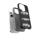 R32 Skyline Phone Case White, Three-View Vector Cover, Gift GTR Fans