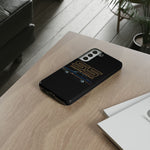 Monte Carlo SS Phone Case Black Gold Muscle Car Cover Gift Art