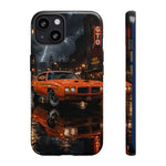 70 GTO Judge Phone Case, Rainy City Night Muscle Car Cover