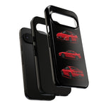Red MR2 JDM Sports Car Phone Case Tough Multi View