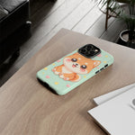 Shiba Inu Kawaii Chibi Smile Pet Dog Art Tough Phone Case