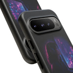 Girl at Window Night Cityphone Case | Tough Case