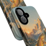 Leaping Golden Trout Lake Scene phone case | Tough Cover