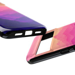 Pastel Mountain Haze Vaporwave Art Tough Phone Case