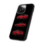 Red MR2 JDM Sports Car Phone Case Tough Multi View
